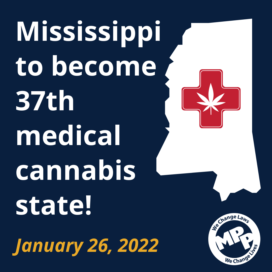 Mississippi poised to (again) 37th medical cannabis state!
